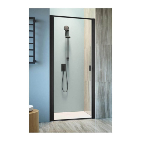 Drzwi Prysznicowe Nes 8 DWJ I Czarne 90 Lewe Frame 10076090-54-56L Radaway