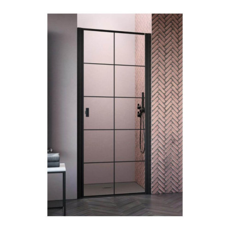 Drzwi Prysznicowe Nes DWJ I Czarne 100 Prawe Factory 10026100-54-55R Radaway