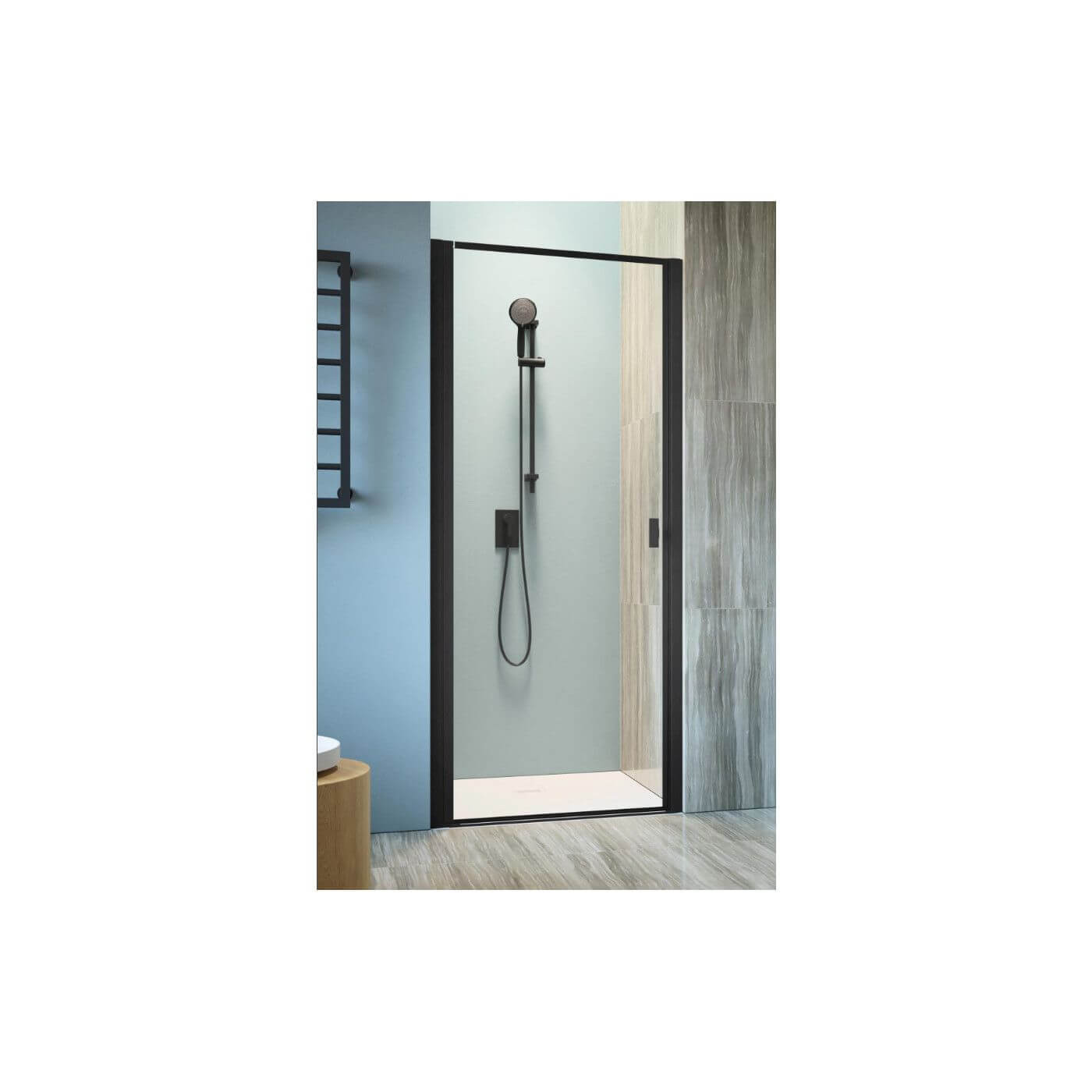 Drzwi Prysznicowe Nes DWJ I Czarne 90 Lewe Frame 10026090-54-56L Radaway Drzwi Prysznicowe Nes DWJ I Czarne 90 Lewe Frame 10026090-54-56L Radaway