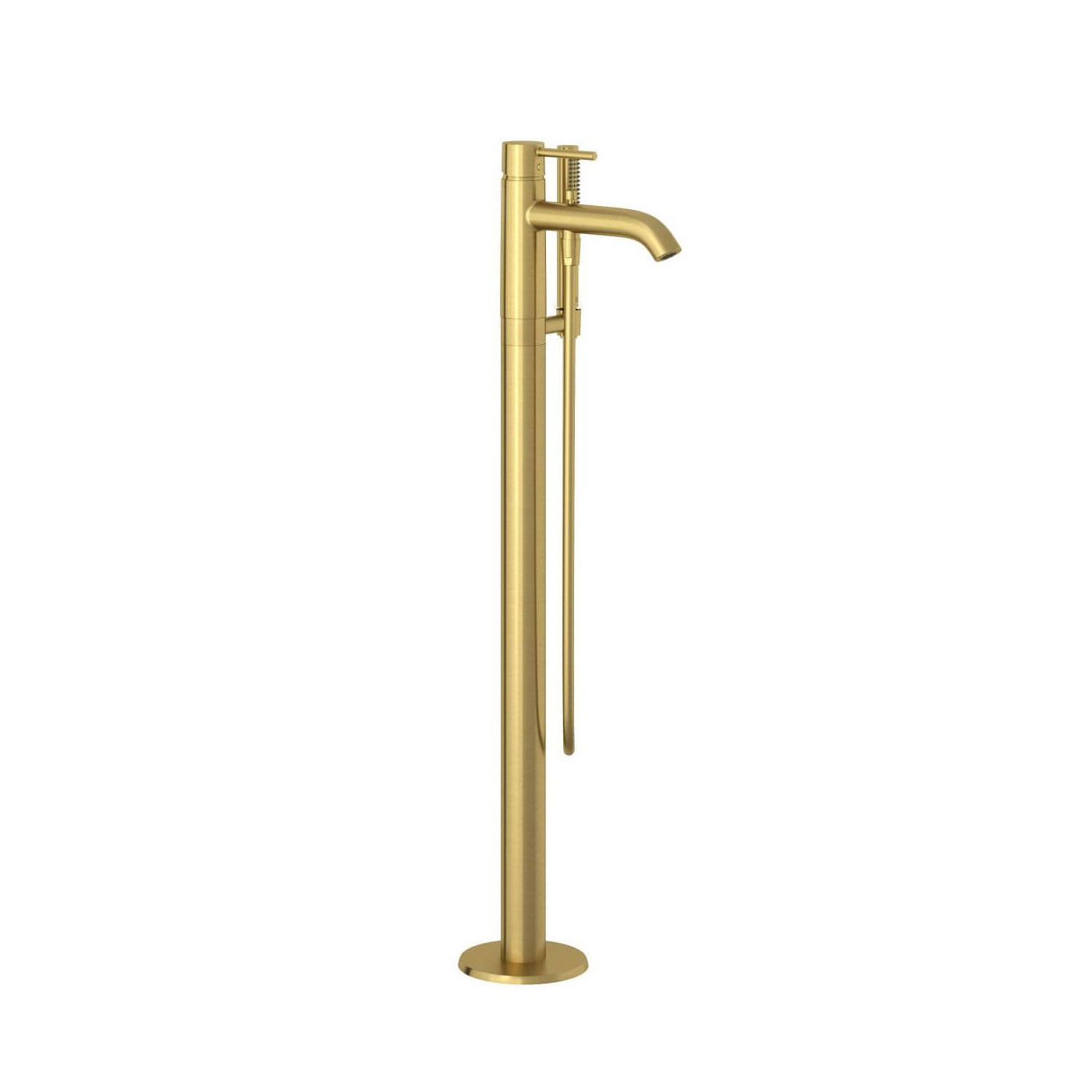 Bateria Wannowo-Natryskowa Bozz Złoty Szczotkowany 38590N076 Kludi Bateria Wannowo-Natryskowa Bozz Złoty Szczotkowany 38590N076 Kludi
