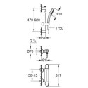 Bateria Prysznicowa Grohtherm 1000 Chrom 34820005 Grohe Bateria Prysznicowa Grohtherm 1000 Chrom 34820005 Grohe