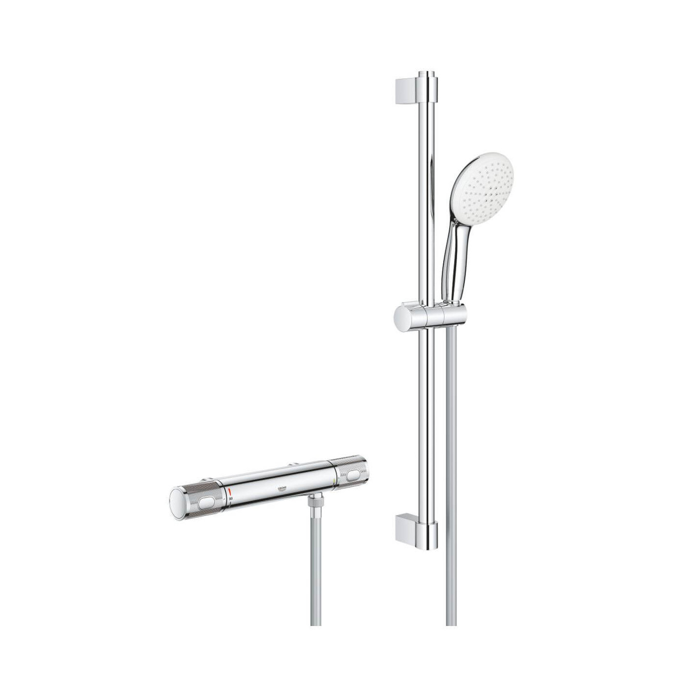 Bateria Prysznicowa Grohtherm 1000 Chrom 34836001 Grohe Bateria Prysznicowa Grohtherm 1000 Chrom 34836001 Grohe