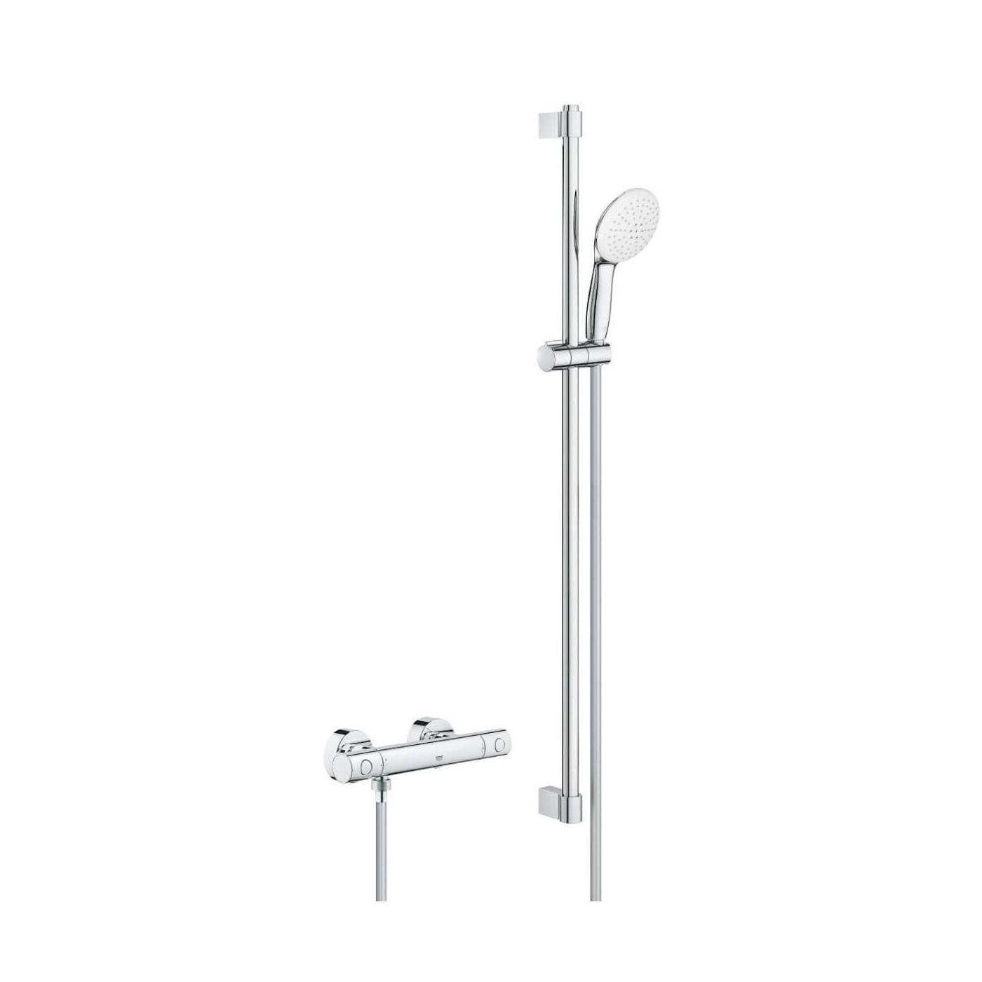 Bateria Prysznicowa Grohtherm 800 Chrom 34769001 Grohe Bateria Prysznicowa Grohtherm 800 Chrom 34769001 Grohe
