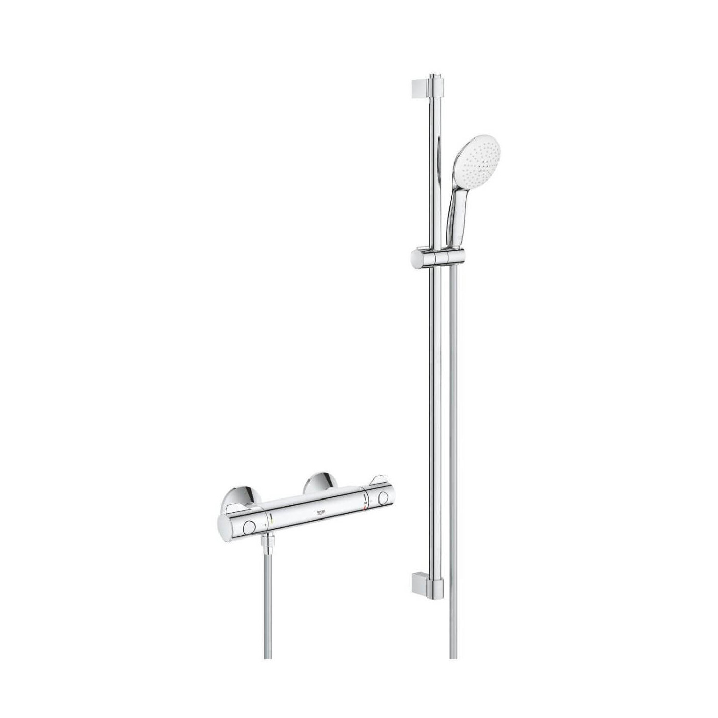 Bateria Prysznicowa Grohtherm 800 Chrom 34566002 Grohe Bateria Prysznicowa Grohtherm 800 Chrom 34566002 Grohe