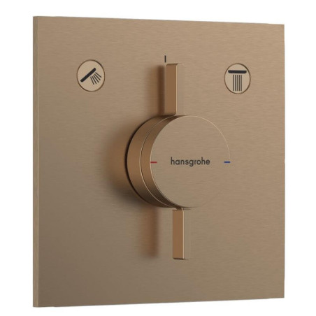 Bateria Prysznicowa Duoturn E Brąz Szczotkowany 75417140 Hansgrohe