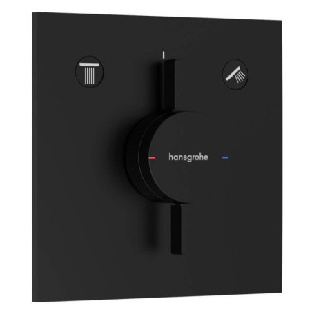 Bateria Prysznicowa Duoturn E Czarny Mat 75417670 Hansgrohe