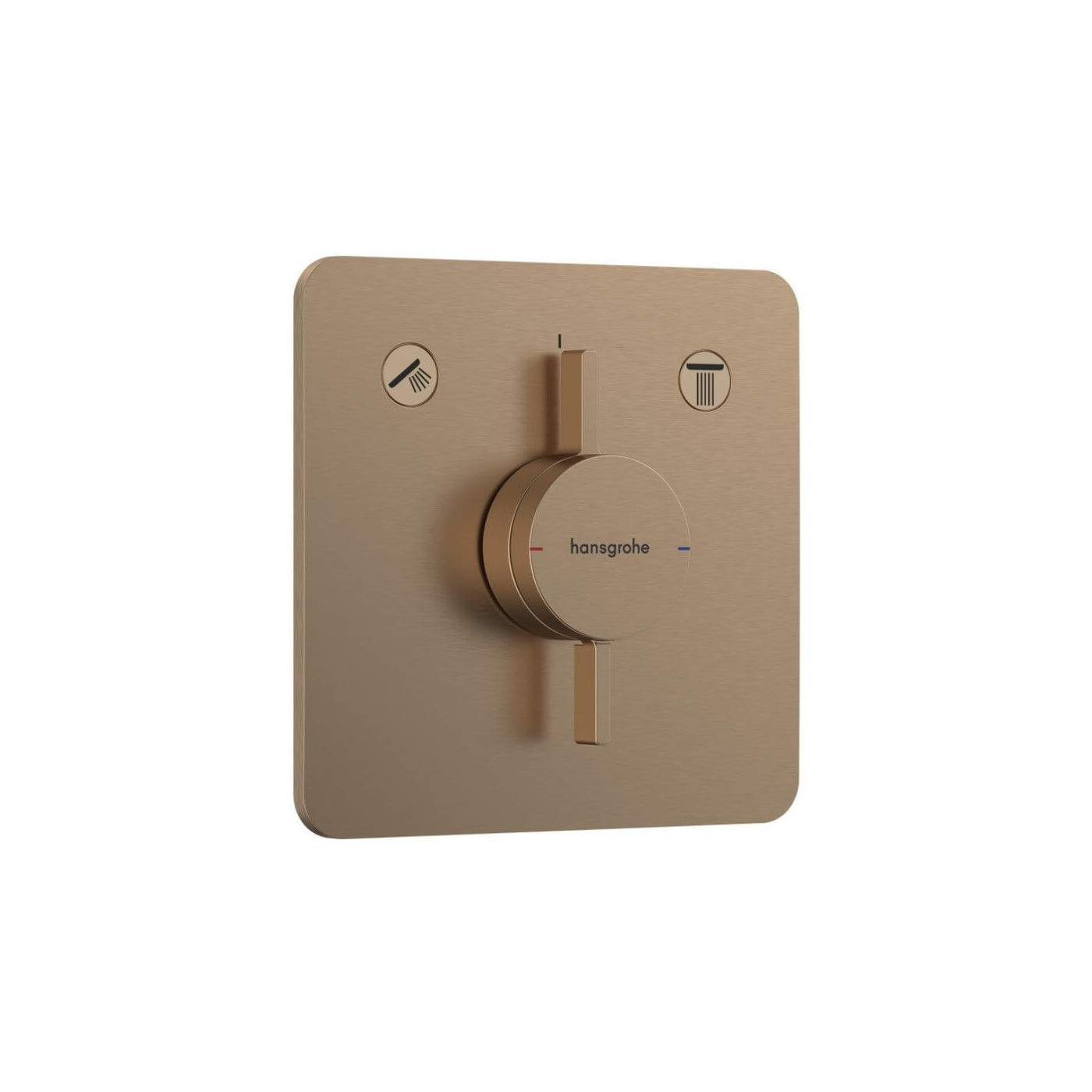 Bateria Prysznicowa Duoturn Q Brąz Szczotkowany 75414140 Hansgrohe Bateria Prysznicowa Duoturn Q Brąz Szczotkowany 75414140 Hansgrohe