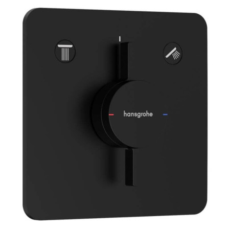 Bateria Prysznicowa Duoturn Q Czarny Mat 75414670 Hansgrohe
