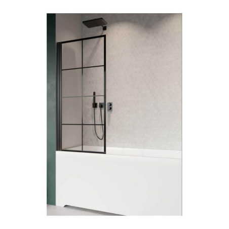 Parawan Nes 8 PNJ 80 Czarny Lewy Factory Nes 8 10061080-54-55L Radaway