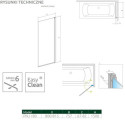 Parawan Nes PNJ 80 Czarny Prawy Frame Nes 10011080-54-56R Radaway Parawan Nes PNJ 80 Czarny Prawy Frame Nes 10011080-54-56R Radaway
