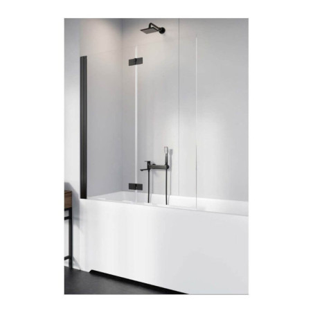 Parawan Nes 8 Czarny PND I 140 Lewy Nes 8 10060140-54-01L Radaway