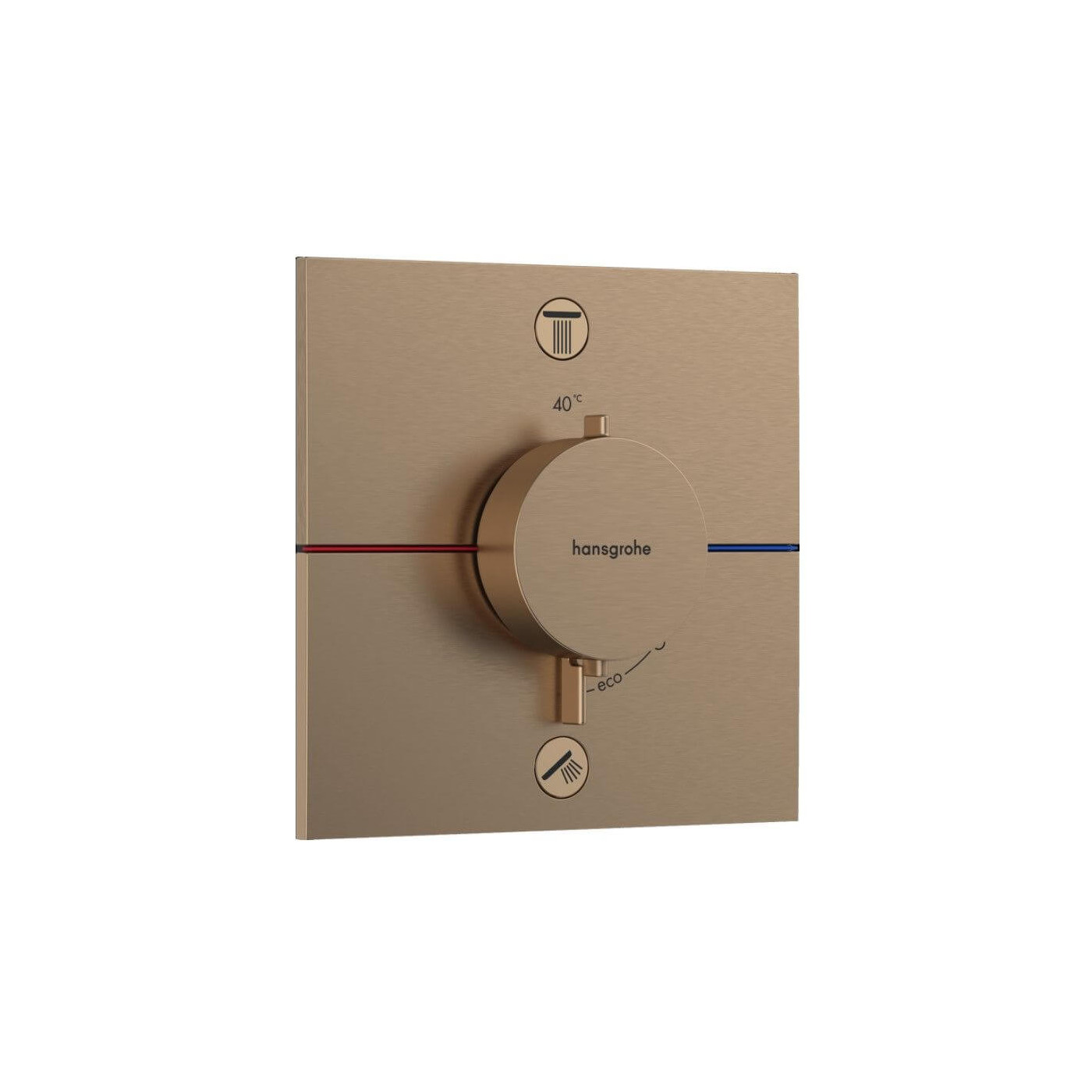 Bateria Prysznicowa Showerselect Comfort E Brąz Szczotkowany 15572140 Hansgrohe Bateria Prysznicowa Showerselect Comfort E Brąz Szczotkowany 15572140 Hansgrohe