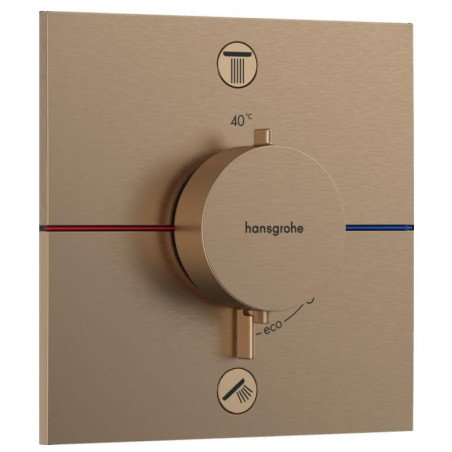 Bateria Prysznicowa Showerselect Comfort E Brąz Szczotkowany 15572140 Hansgrohe