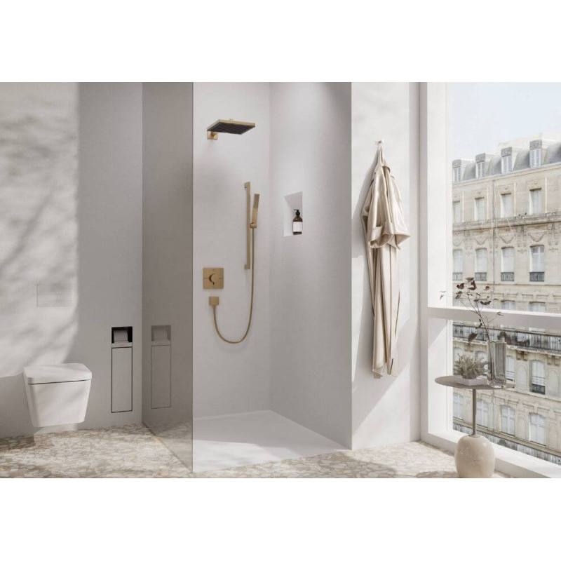 Bateria Prysznicowa Showerselect Comfort E Brąz Szczotkowany 15572140 Hansgrohe Bateria Prysznicowa Showerselect Comfort E Brąz Szczotkowany 15572140 Hansgrohe