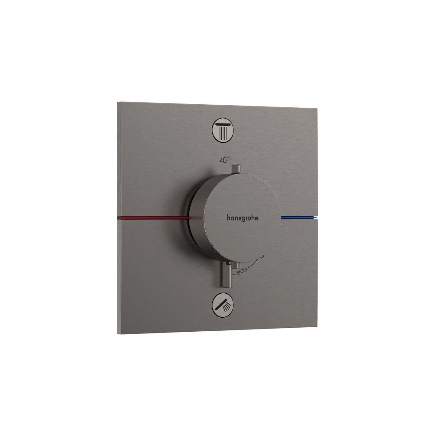Bateria Prysznicowa Showerselect Comfort E Czarny Chrom Szczotkowany 15572340 Hansgrohe Bateria Prysznicowa Showerselect Comfort E Czarny Chrom Szczotkowany 15572340 Hansgrohe
