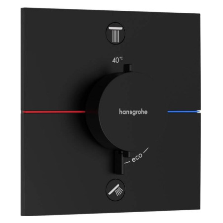 Bateria Prysznicowa Showerselect Comfort E Czarny Mat 15572670 Hansgrohe