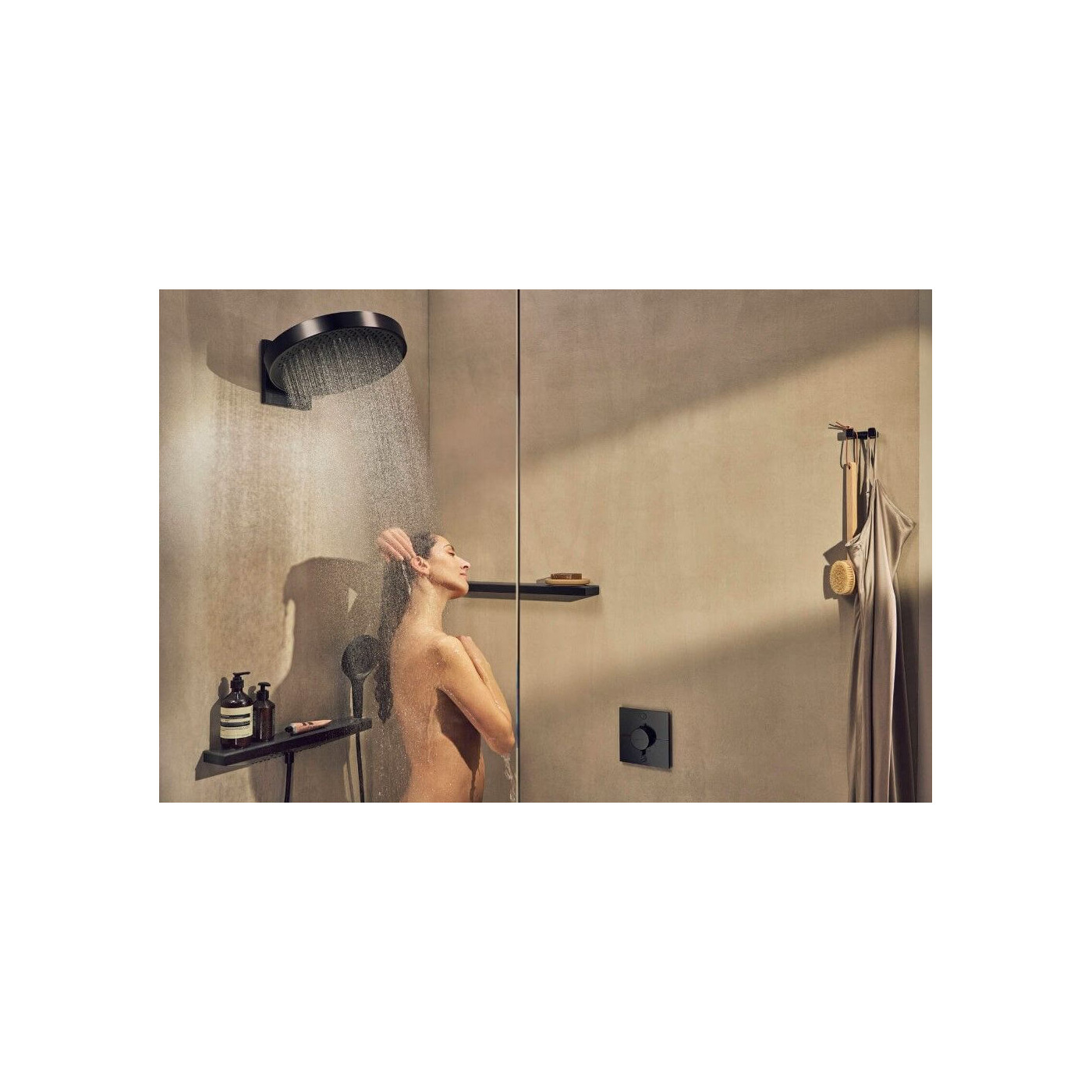 Bateria Prysznicowa Showerselect Comfort E Czarny Mat 15572670 Hansgrohe Bateria Prysznicowa Showerselect Comfort E Czarny Mat 15572670 Hansgrohe