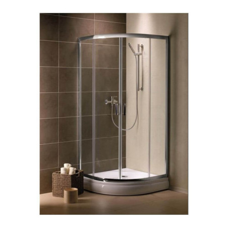 Kabina Symetryczna Premium Plus Szkło Grafitowe 1900 A 100x100 30423-01-05N Radaway