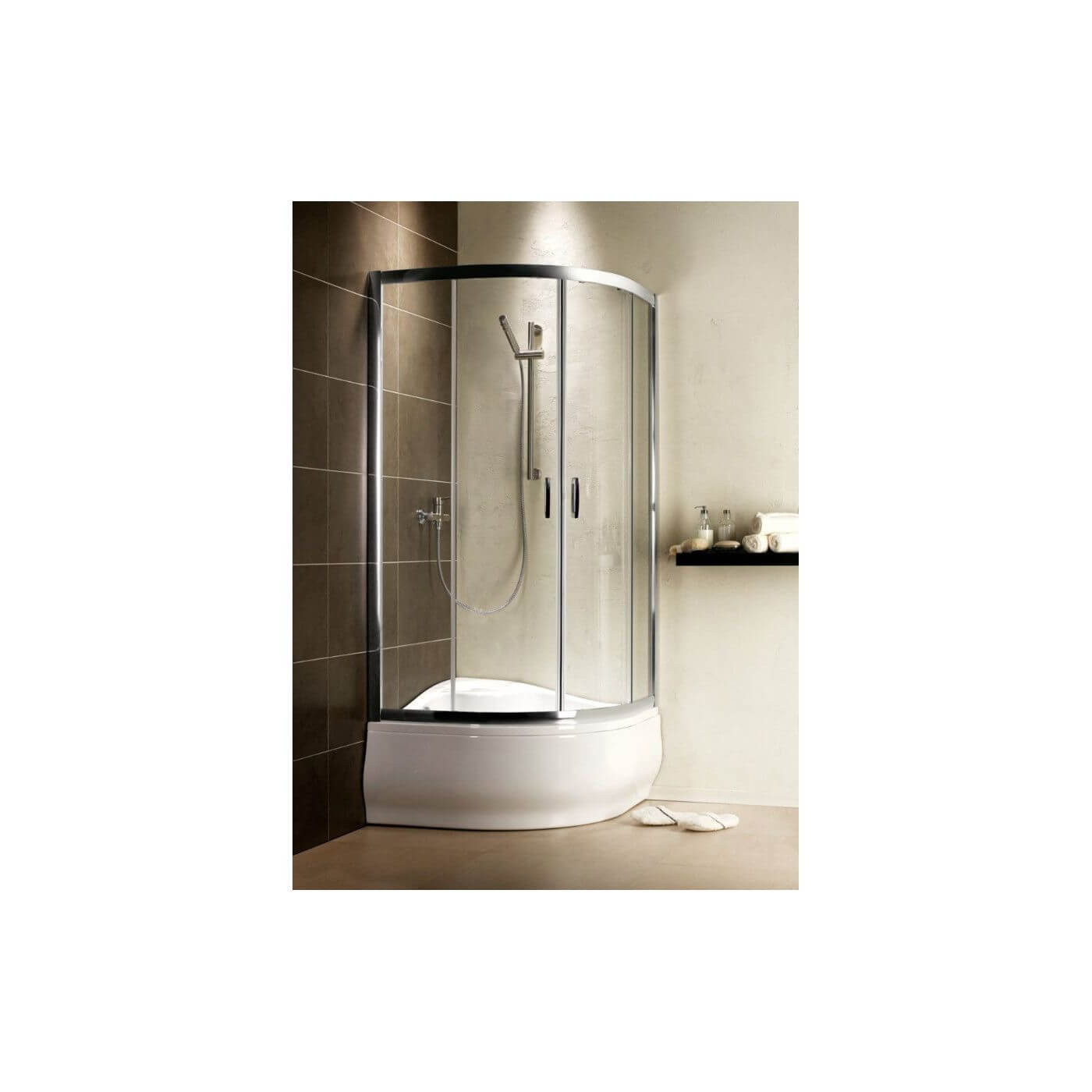 Kabina Symetryczna Premium Plus 1700 A 80x80 30411-01-01N Radaway Kabina Symetryczna Premium Plus 1700 A 80x80 30411-01-01N Radaway