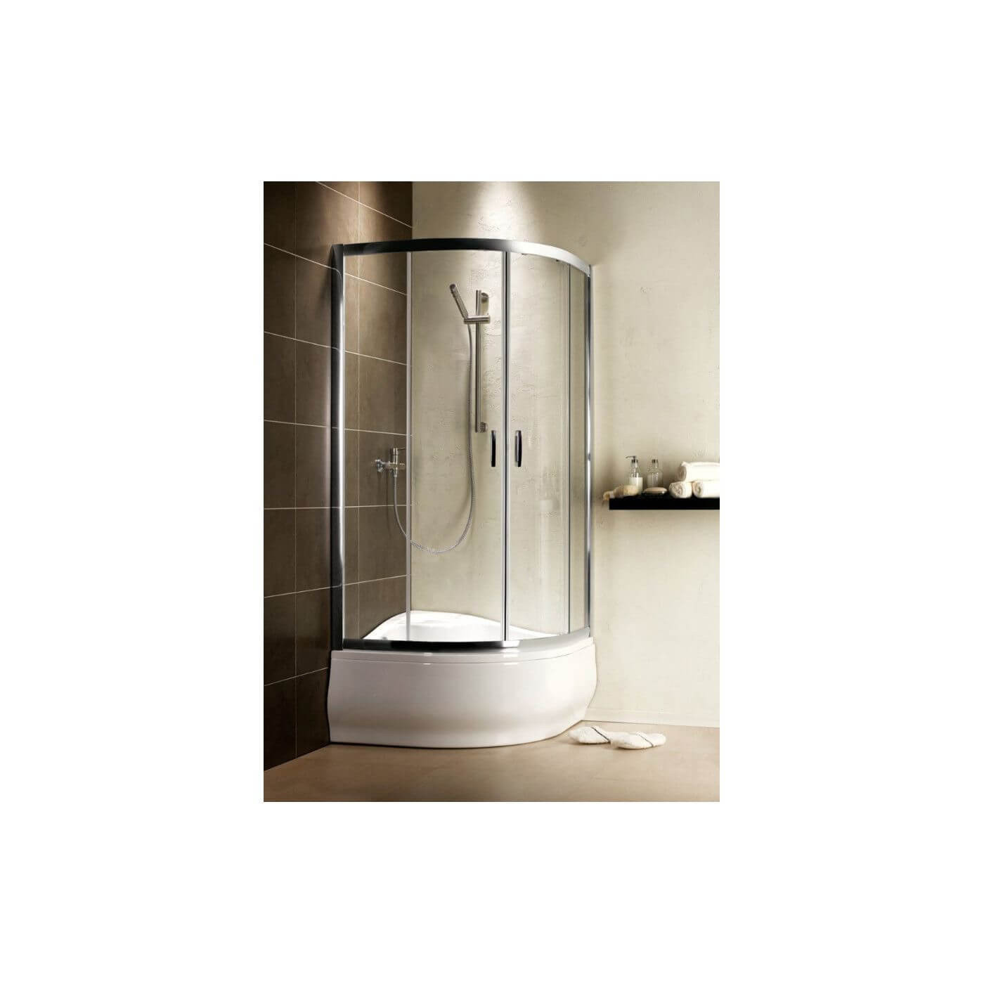 Kabina Symetryczna Premium Plus Szkło Brązowe 1700 A 90x90 30401-01-08N Radaway Kabina Symetryczna Premium Plus Szkło Brązowe 1700 A 90x90 30401-01-08N Radaway