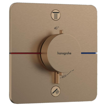 Bateria Prysznicowa Showerselect Comfort Q Brąz Szczotkowany 15583140 Hansgrohe