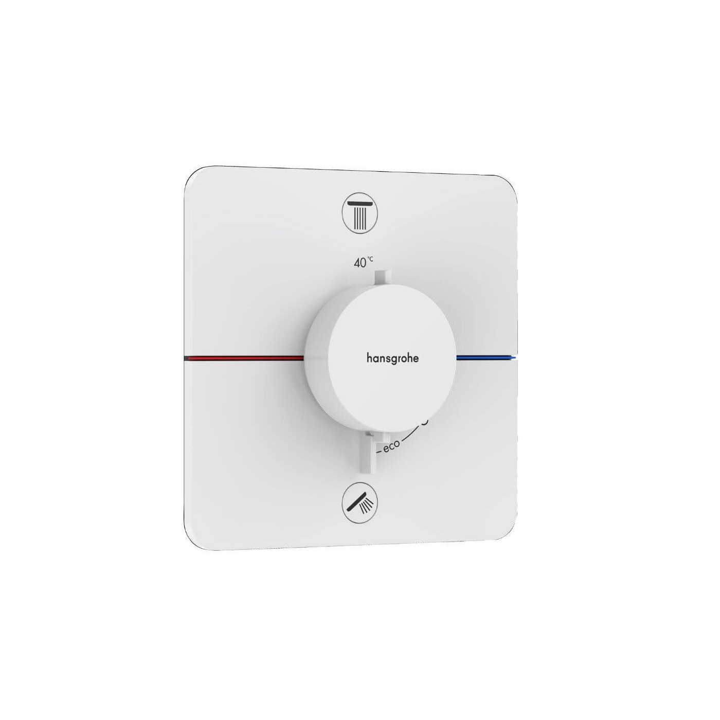 Bateria Prysznicowa Showerselect Comfort Q Biały Mat 15583700 Hansgrohe Bateria Prysznicowa Showerselect Comfort Q Biały Mat 15583700 Hansgrohe