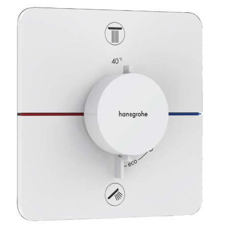 Bateria Prysznicowa Showerselect Comfort Q Biały Mat 15583700 Hansgrohe