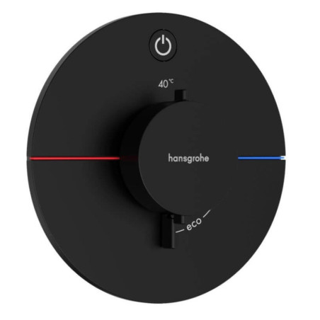 Bateria Prysznicowa Showerselect Comfort S Czarny Mat 15553670 Hansgrohe