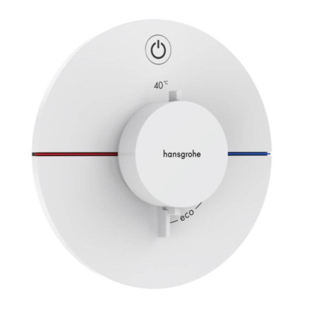 Bateria Prysznicowa Showerselect Comfort S Biały Mat 15553700 Hansgrohe