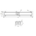 Odpływ Liniowy Z Maskownicą Lowfix 60 Cm Lowfix60Tsl Omnires Odpływ Liniowy Z Maskownicą Lowfix 60 Cm Lowfix60Tsl Omnires