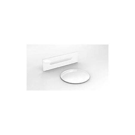 Maskownica Syfonu Z Przelewem Melody Biały ZM-WW-BI Besco