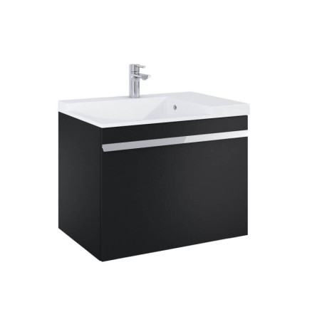 Szafka Moody 70 1S+1S Black Mat 167685 Elita