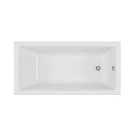 Wanna Prostokątna Wave Slim Biała 120X70 Cm Waex.Wav12Whs Excellent