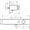Bateria Prysznicowa Showertablet Select Czarny Mat 24360670 Hansgrohe Bateria Prysznicowa Showertablet Select Czarny Mat 24360670 Hansgrohe