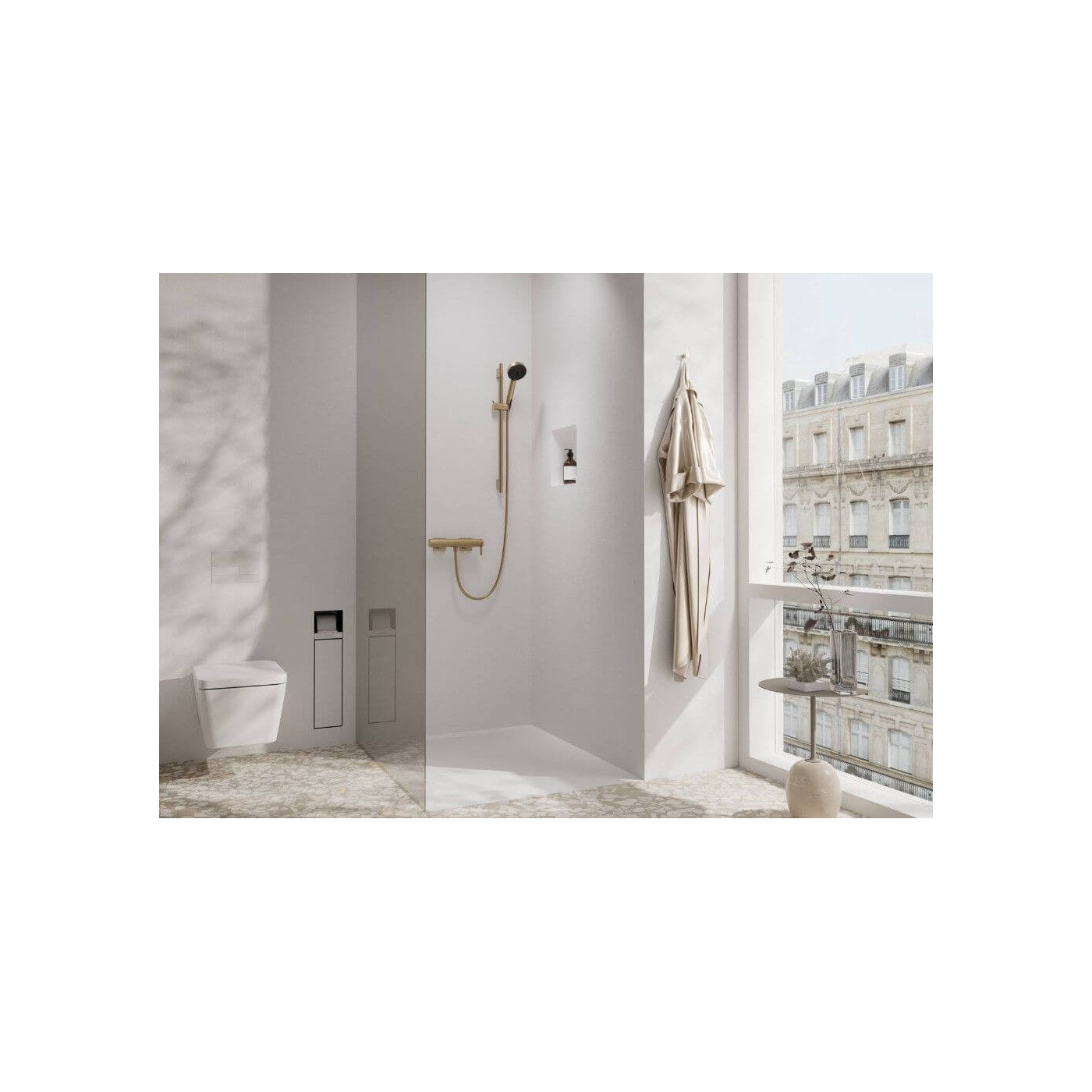 Bateria Prysznicowa Tecturis E Brąz Szczotkowany 73620140 Hansgrohe Bateria Prysznicowa Tecturis E Brąz Szczotkowany 73620140 Hansgrohe