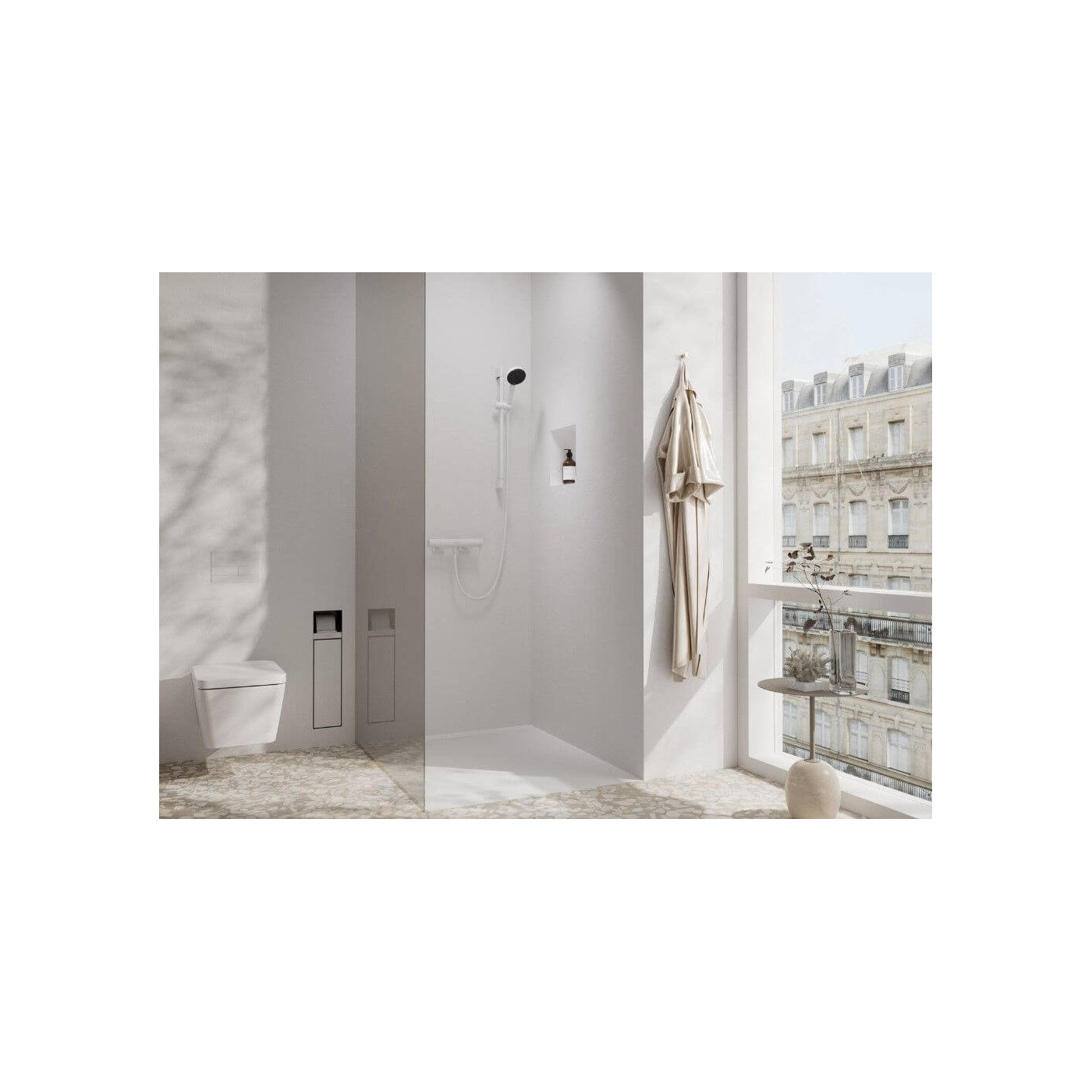 Bateria Prysznicowa Tecturis E Biały Mat 73620700 Hansgrohe Bateria Prysznicowa Tecturis E Biały Mat 73620700 Hansgrohe