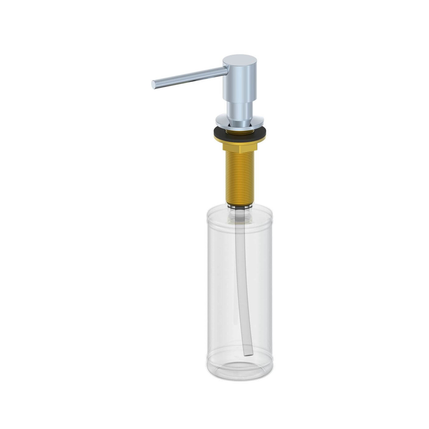 Dozownik Na Płyn Chrom 500ml 040175CHR Emporia Dozownik Na Płyn Chrom 500ml 040175CHR Emporia