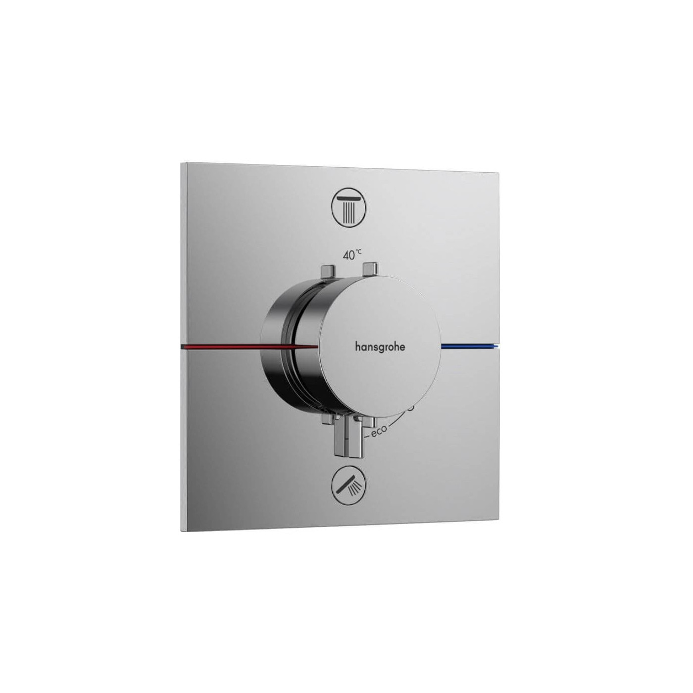 Bateria Wannowo-Prysznicowa Showerselect Comfort E Chrom 15572000 Hansgrohe Bateria Wannowo-Prysznicowa Showerselect Comfort E Chrom 15572000 Hansgrohe