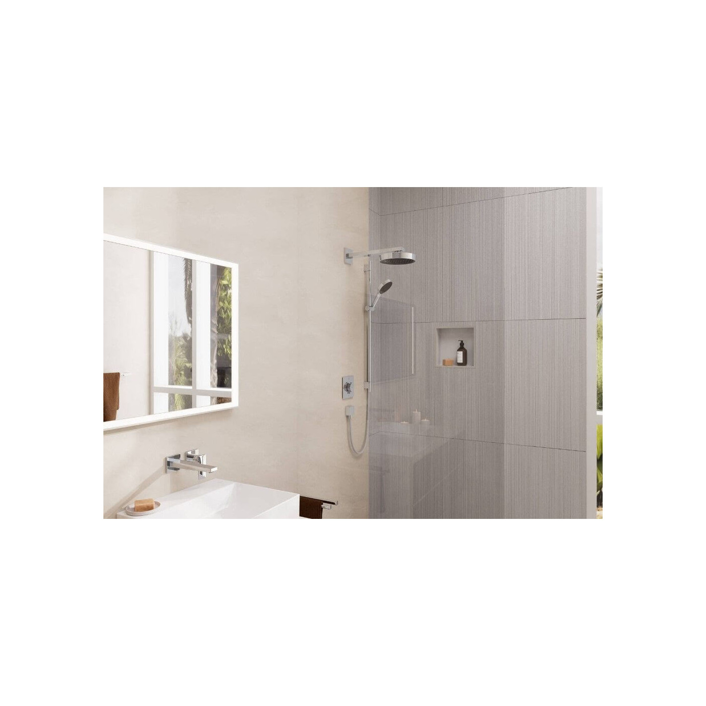 Bateria Wannowo-Prysznicowa Showerselect Comfort E Chrom 15572000 Hansgrohe Bateria Wannowo-Prysznicowa Showerselect Comfort E Chrom 15572000 Hansgrohe
