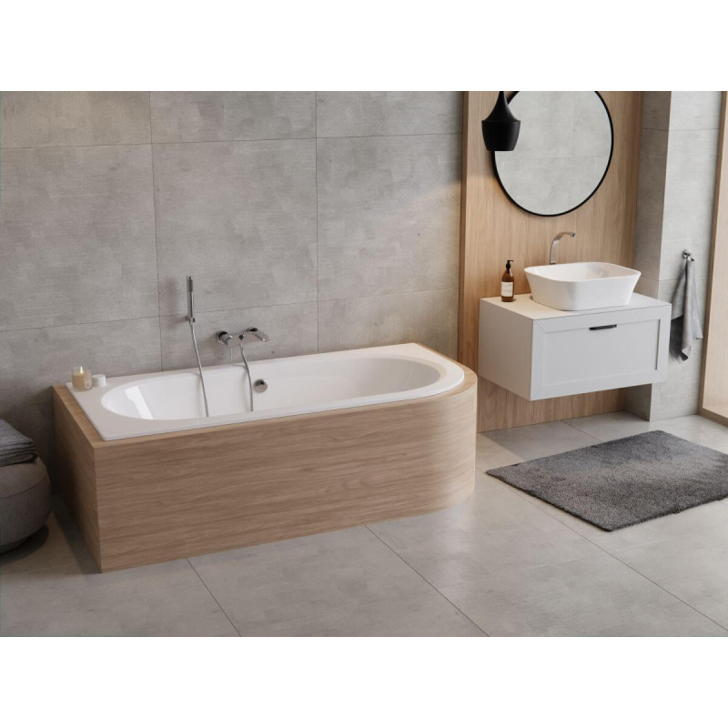 Wanna Do Zabudowy Astrid BS-WAV150-P 150x74,5 Emporia Wanna Do Zabudowy Astrid BS-WAV150-P 150x74,5 Emporia