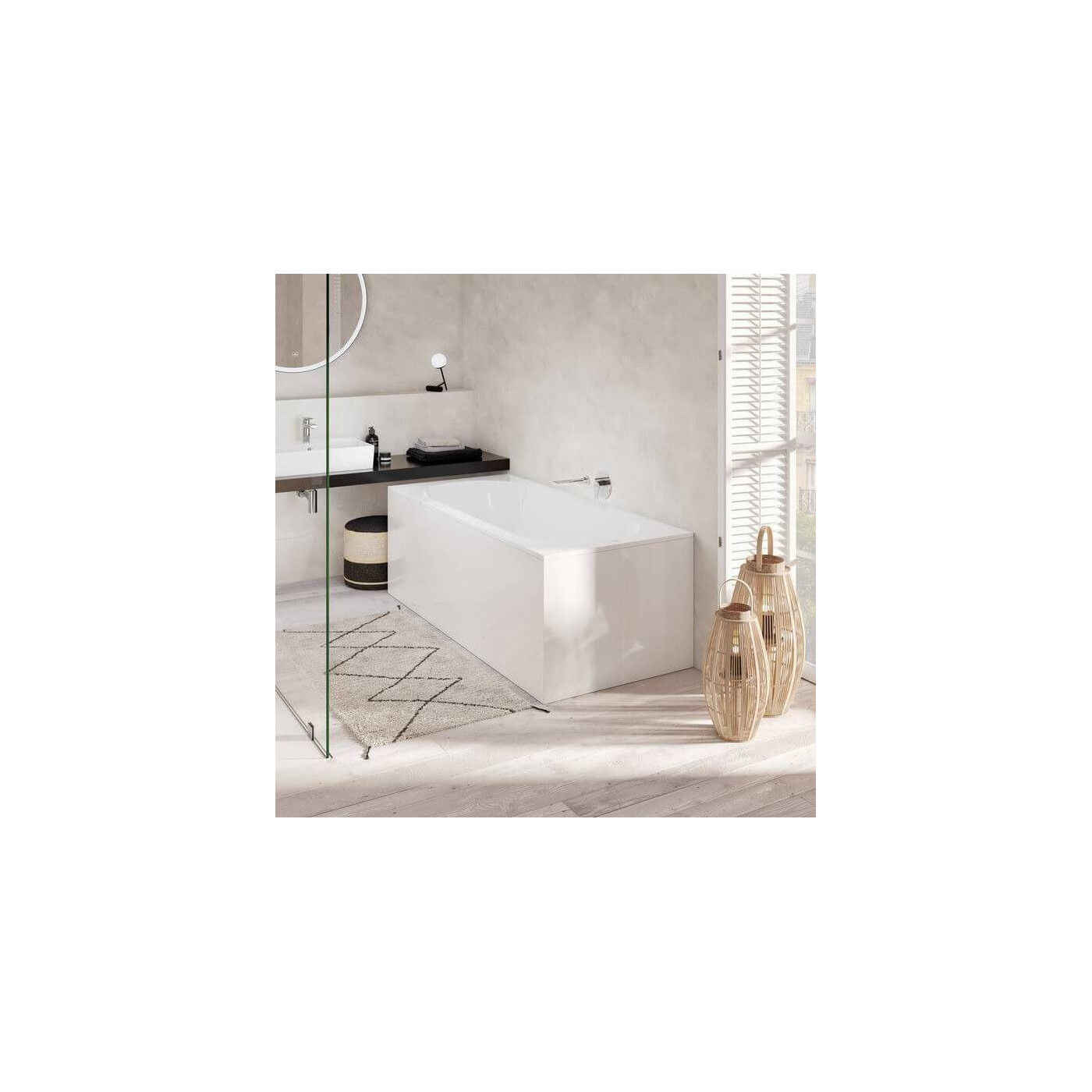 Wanna Prostokątna Oberon 190x90 Weiss Alpin UBQ199OBE2V-01 Villeroy&Boch Wanna Prostokątna Oberon 190x90 Weiss Alpin UBQ199OBE2V-01 Villeroy&Boch