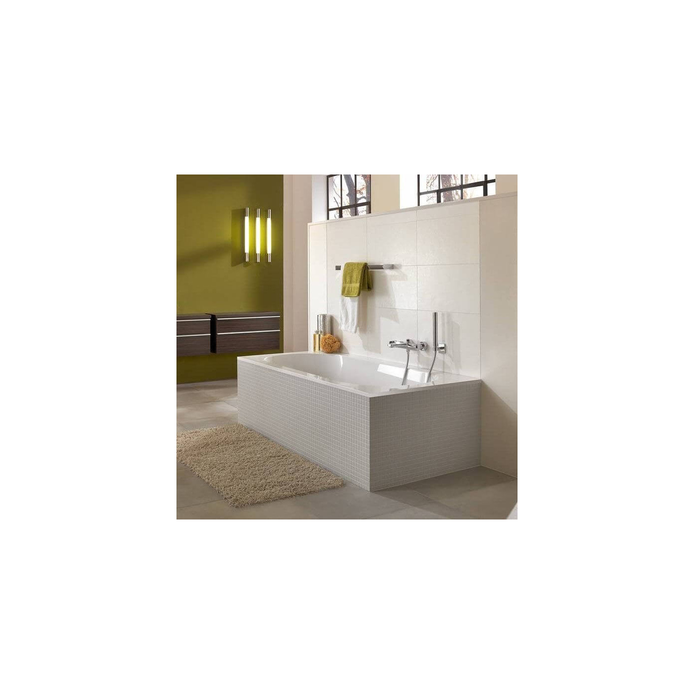 Wanna Prostokątna Oberon 190x90 Weiss Alpin UBQ199OBE2V-01 Villeroy&Boch Wanna Prostokątna Oberon 190x90 Weiss Alpin UBQ199OBE2V-01 Villeroy&Boch