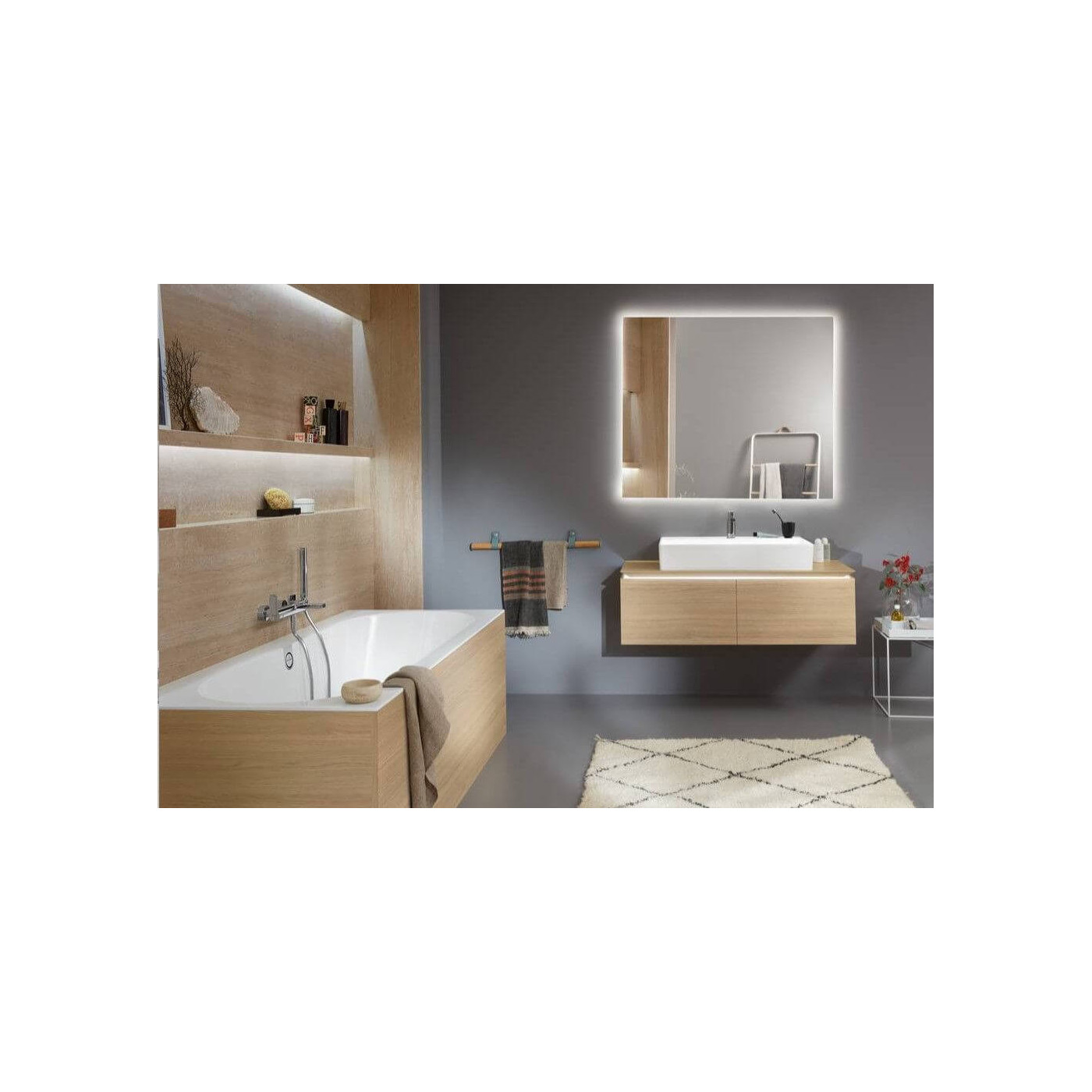 Wanna Prostokątna Oberon 2.0 170x75 Weiss Alpin UBQ170OBR2DV-01 Villeroy&Boch Wanna Prostokątna Oberon 2.0 170x75 Weiss Alpin UBQ170OBR2DV-01 Villeroy&Boch