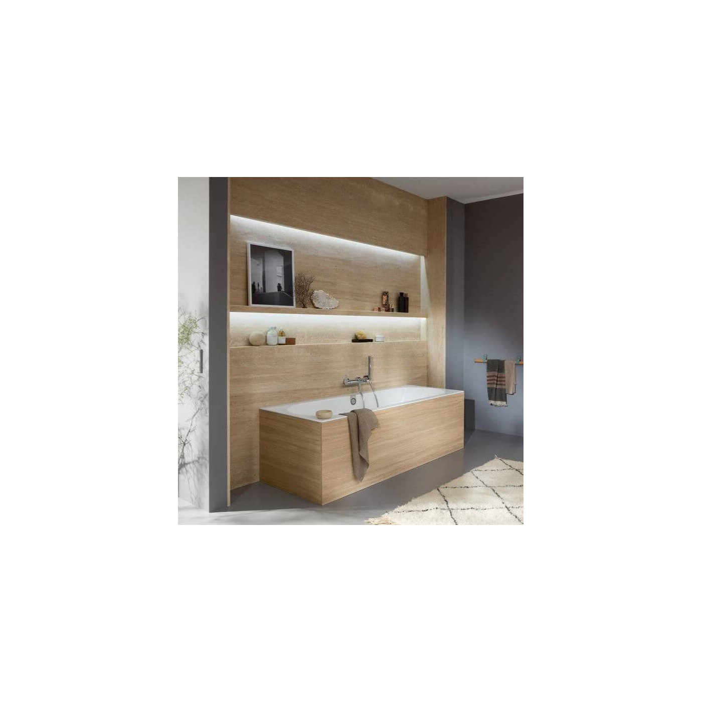 Wanna Prostokątna Oberon 2.0 180x80 Weiss Alpin UBQ180OBR2DV-01 Villeroy&Boch Wanna Prostokątna Oberon 2.0 180x80 Weiss Alpin UBQ180OBR2DV-01 Villeroy&Boch