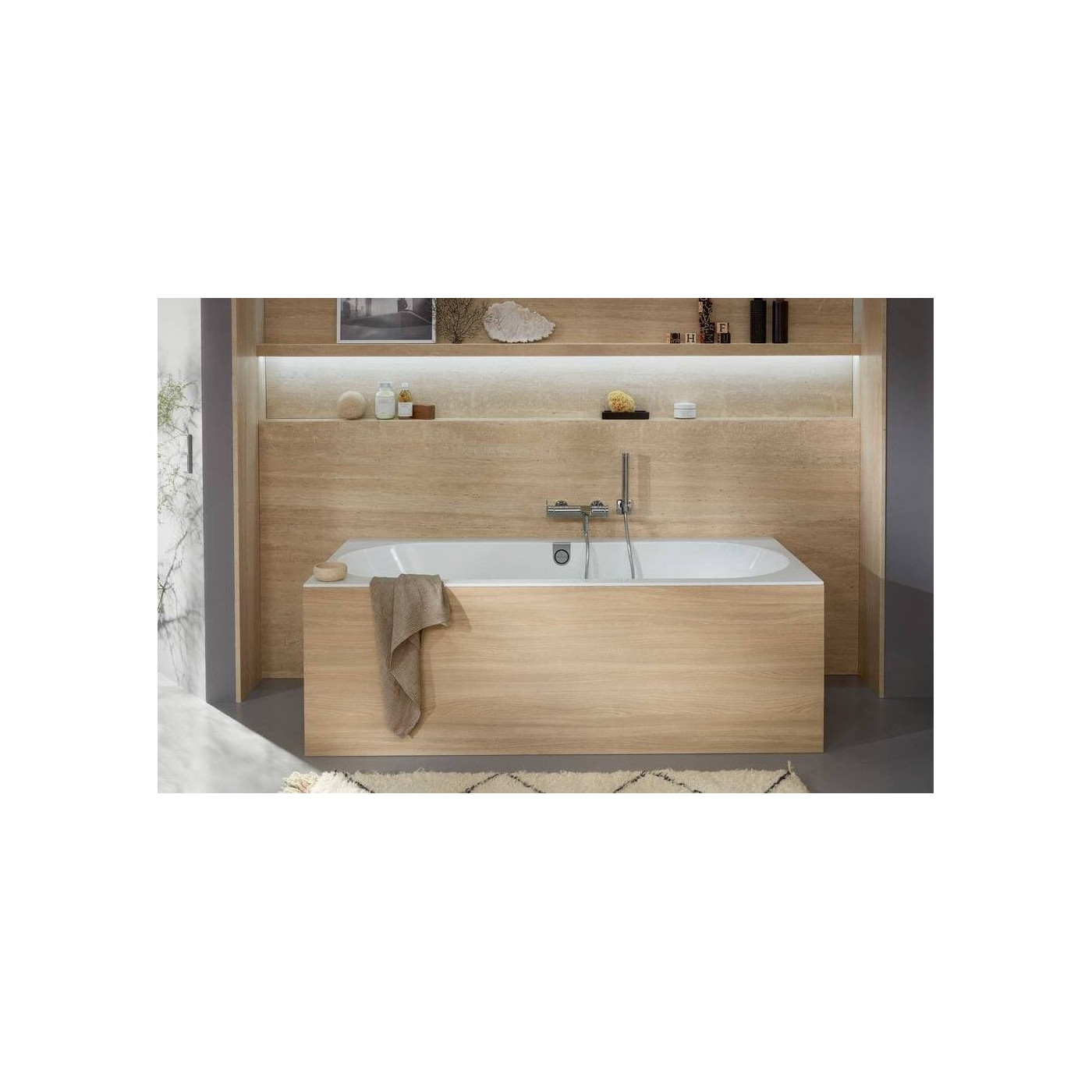 Wanna Prostokątna Oberon 2.0 180x80 Weiss Alpin UBQ180OBR2DV-01 Villeroy&Boch Wanna Prostokątna Oberon 2.0 180x80 Weiss Alpin UBQ180OBR2DV-01 Villeroy&Boch