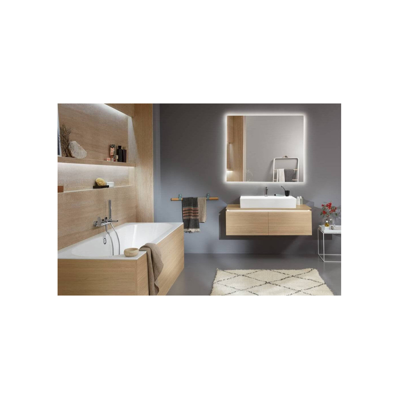 Wanna Prostokątna Oberon 2.0 180x80 Weiss Alpin UBQ180OBR2DV-01 Villeroy&Boch Wanna Prostokątna Oberon 2.0 180x80 Weiss Alpin UBQ180OBR2DV-01 Villeroy&Boch