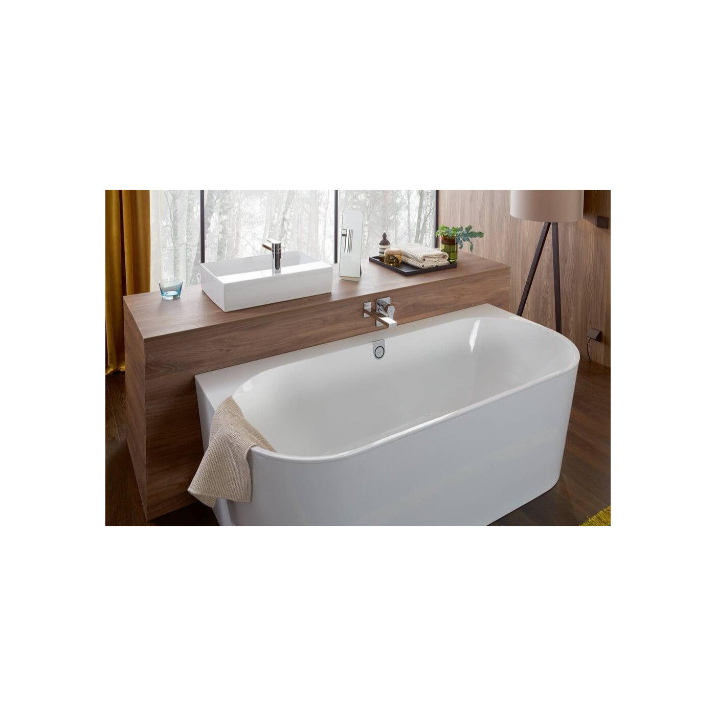Wanna Przyścienna Oberon 2.0 180x80 Weiss Alpin UBQ180OBR9CD00V-01 Villeroy&Boch Wanna Przyścienna Oberon 2.0 180x80 Weiss Alpin UBQ180OBR9CD00V-01 Villeroy&Boch