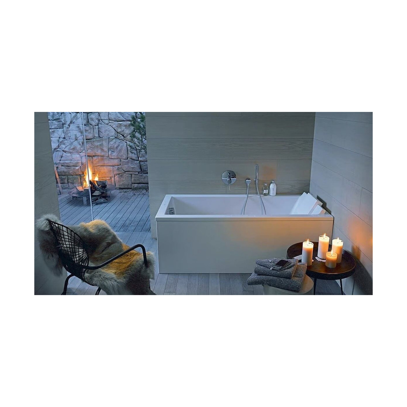 Wanna Prostokątna Starck 180x80 700338000000000 Duravit Wanna Prostokątna Starck 180x80 700338000000000 Duravit