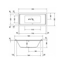 Wanna Prostokątna Starck 180x80 700338000000000 Duravit Wanna Prostokątna Starck 180x80 700338000000000 Duravit