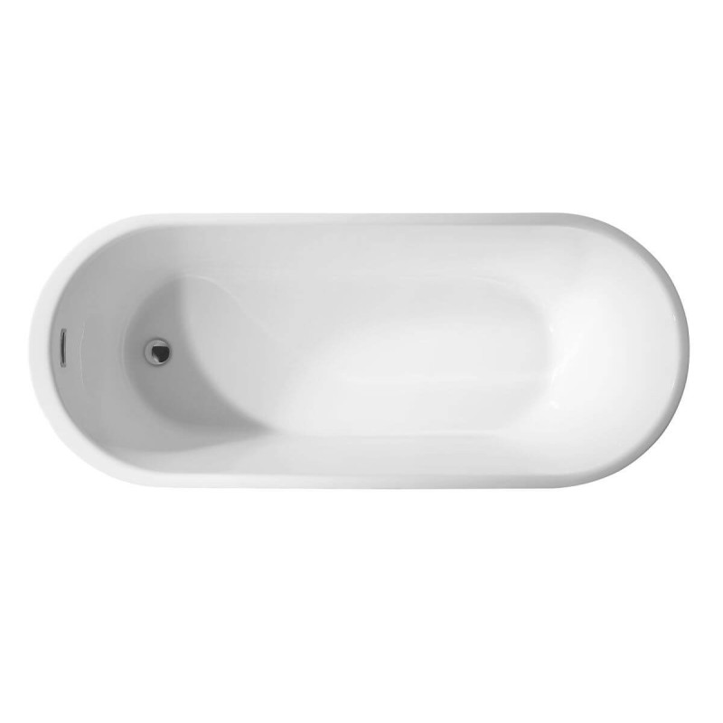 Wanna Wolnostojąca Sopra 14503170 170 cm Biały Bevisa Wanna Wolnostojąca Sopra 14503170 170 cm Biały Bevisa